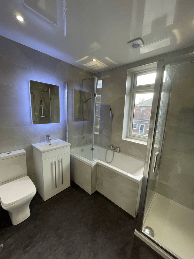  Large Bathroom Package (Cladding) from £ 6999