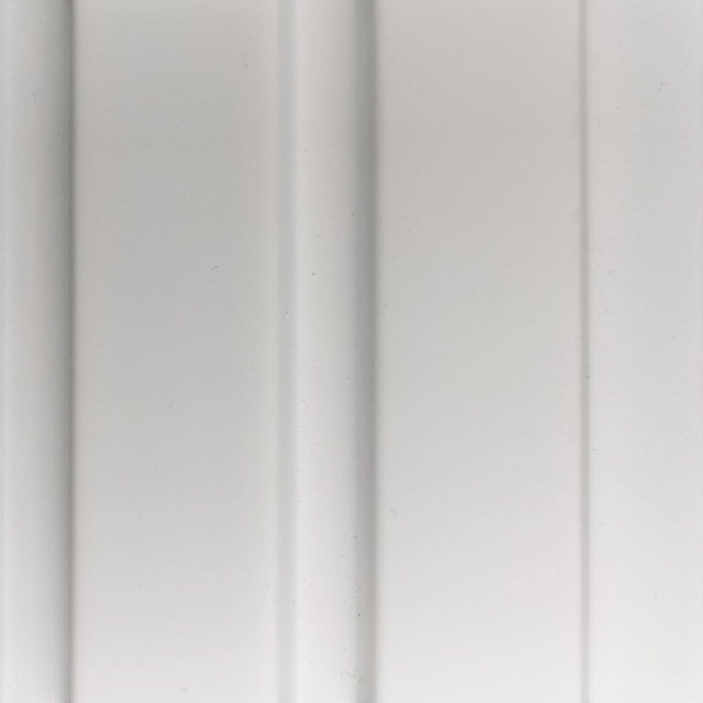 Sulcado Slat Wall Cladding Panel (122mm) – Pure White (Large) 3D Timber-Effect