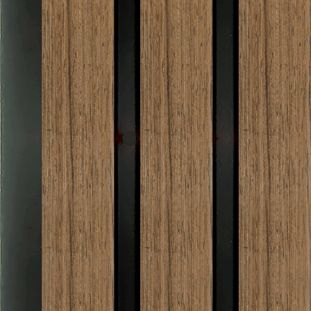 DCD Slat Wall Cladding Panel (233mm) – Natural Oak 3D Timber-Effect