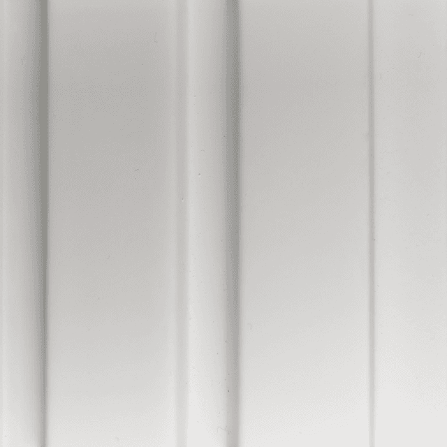 Sulcado Slat Wall Cladding Panel (122mm) – Pure White (Large) 3D Timber-Effect